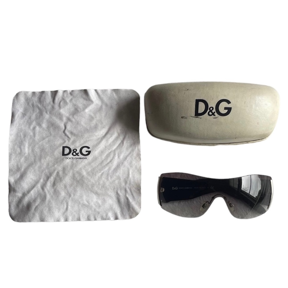 Dolce & Gabbana shield sunglasses